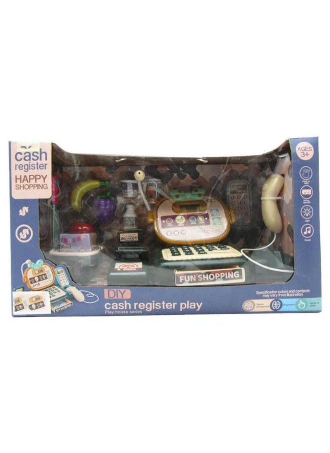 OKO Happy Shopping – Cash Register Play Set With Light And Sound 