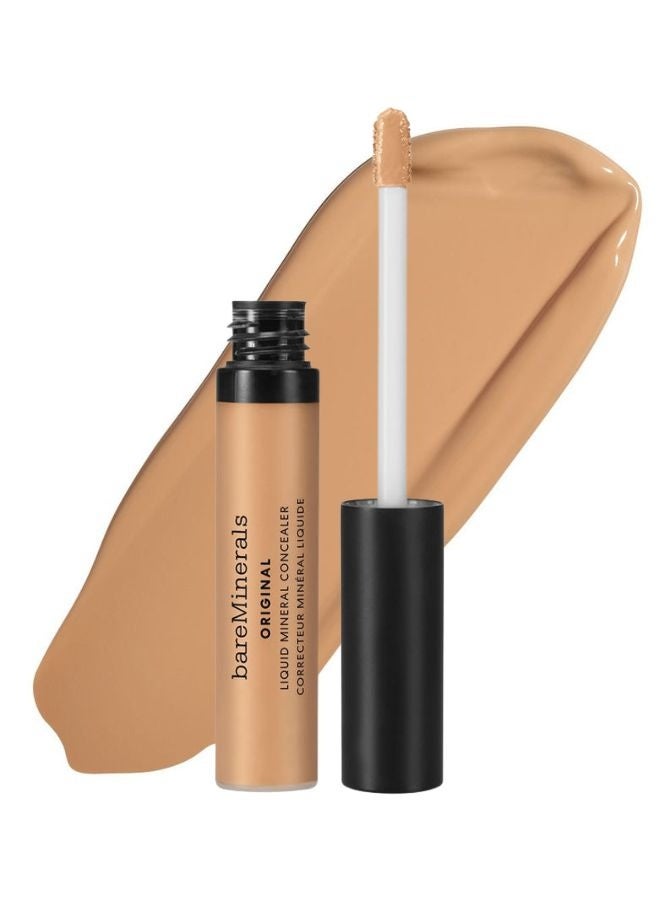 خافي عيوب المعادن السائل الأصلي من bareMinerals - 3.5 سم متوسط ​​| خافي عيوب سائل معدني مرطب ومفتح للبشرة بتغطية قابلة للبناء ولمسة نهائية طبيعية مشرقة - 6 مل - Image 1
