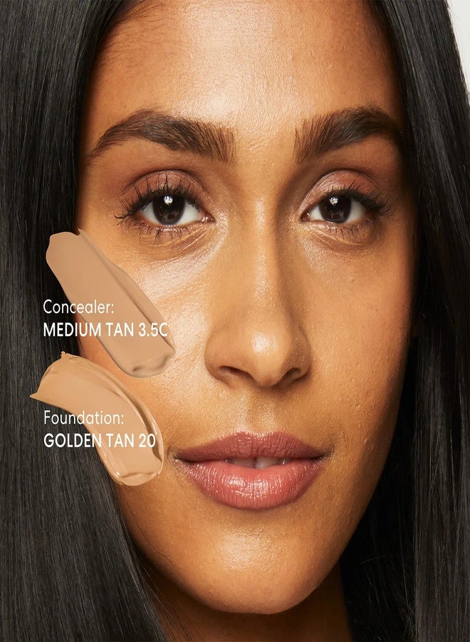 خافي عيوب المعادن السائل الأصلي من bareMinerals - 3.5 سم متوسط ​​| خافي عيوب سائل معدني مرطب ومفتح للبشرة بتغطية قابلة للبناء ولمسة نهائية طبيعية مشرقة - 6 مل - Image 4