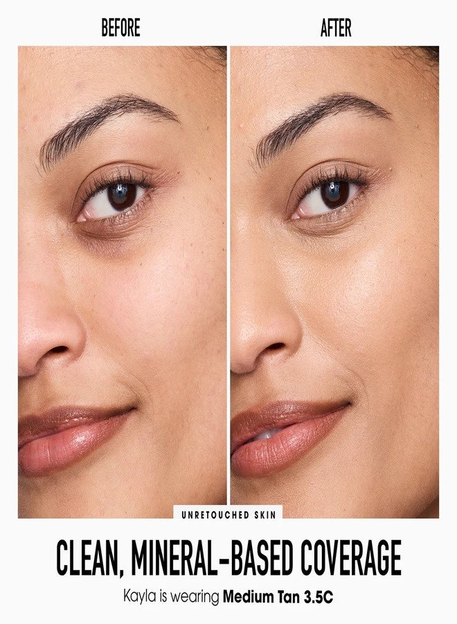 خافي عيوب المعادن السائل الأصلي من bareMinerals - 3.5 سم متوسط ​​| خافي عيوب سائل معدني مرطب ومفتح للبشرة بتغطية قابلة للبناء ولمسة نهائية طبيعية مشرقة - 6 مل - Image 5