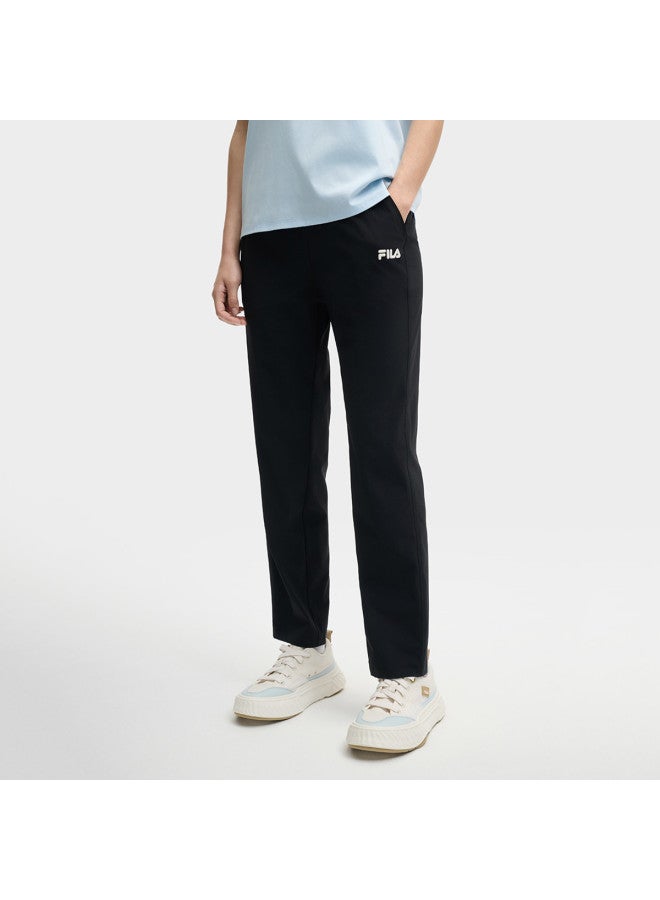 FILA Women'S Casual Pants Ladies Fashion Simple Comfortable Soft High Elasticity Versatile Knit Trousers - Image 3
