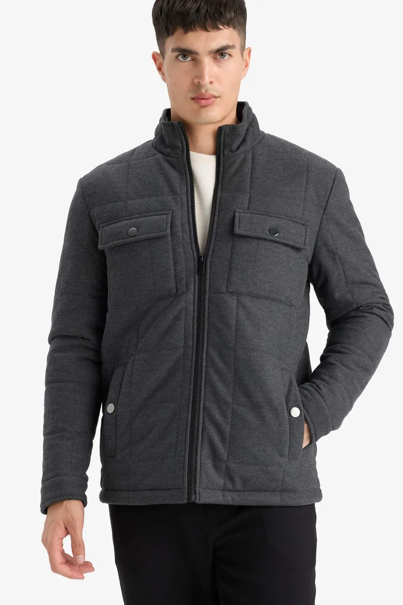 DeFacto Slim Fit Lined Winter Puffer Jacket