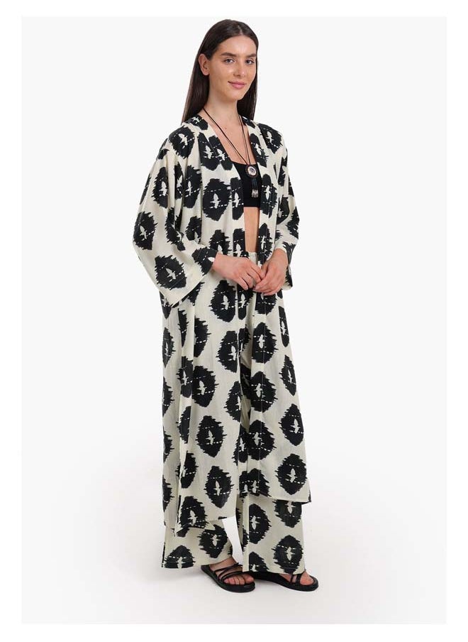 Elegant Flow Tencel Kimono