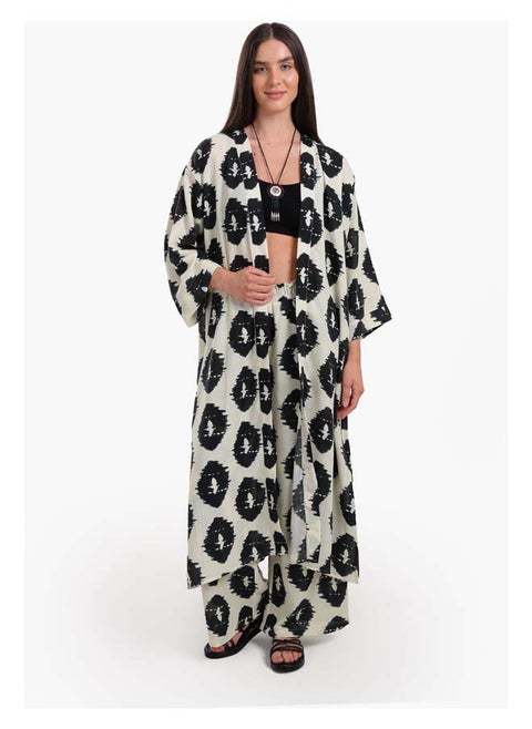 Elegant Flow Tencel Kimono