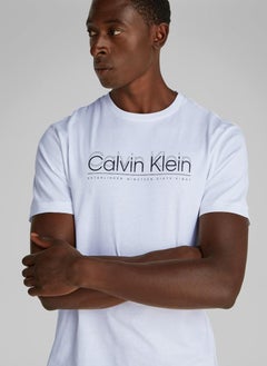 CALVIN KLEIN Cp-Double Logo T-Shirt  - Image 3