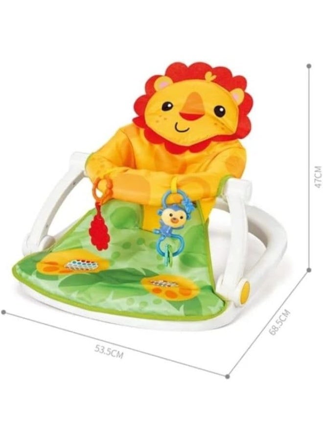 Tiibaby Baby Floor Seat with Lion Design 0-18 Months - Image 3