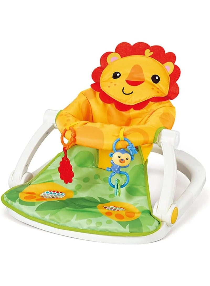 Tiibaby Baby Floor Seat with Lion Design 0-18 Months - Image 1