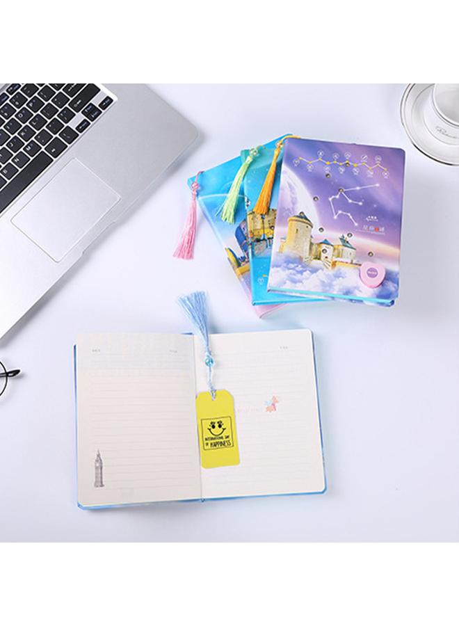 Bluejw Wenchuang Notebook A5 New Color Constellation Fans Flash Notepad Thickened Ins Aesthetic Student Journal - Image 4