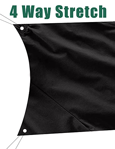 Rexcyril Men's Athletic Gym Workout Shorts 3 Inch Quick Dry Running Bodybuilding Short Shorts with Liner and Zipper Pockets, Black, X-Large - Image 4