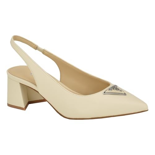 Guess Women's ZANDA Pump, Ivory 150, 8 - Image 3