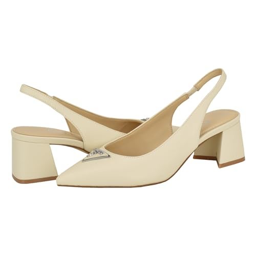 Guess Women's ZANDA Pump, Ivory 150, 8 - Image 2