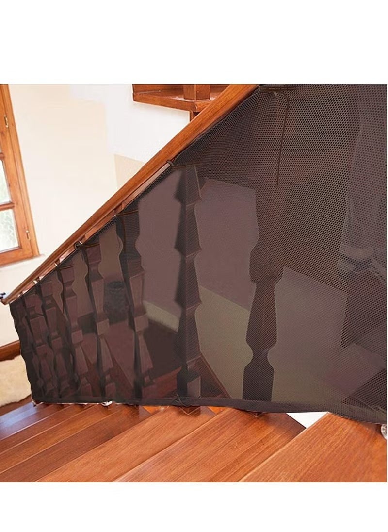 Gonice Durable Adjustable Child Banister Safety Guard Removable Balcony and Stairway Safety Net 300cm*79cm  - Image 1