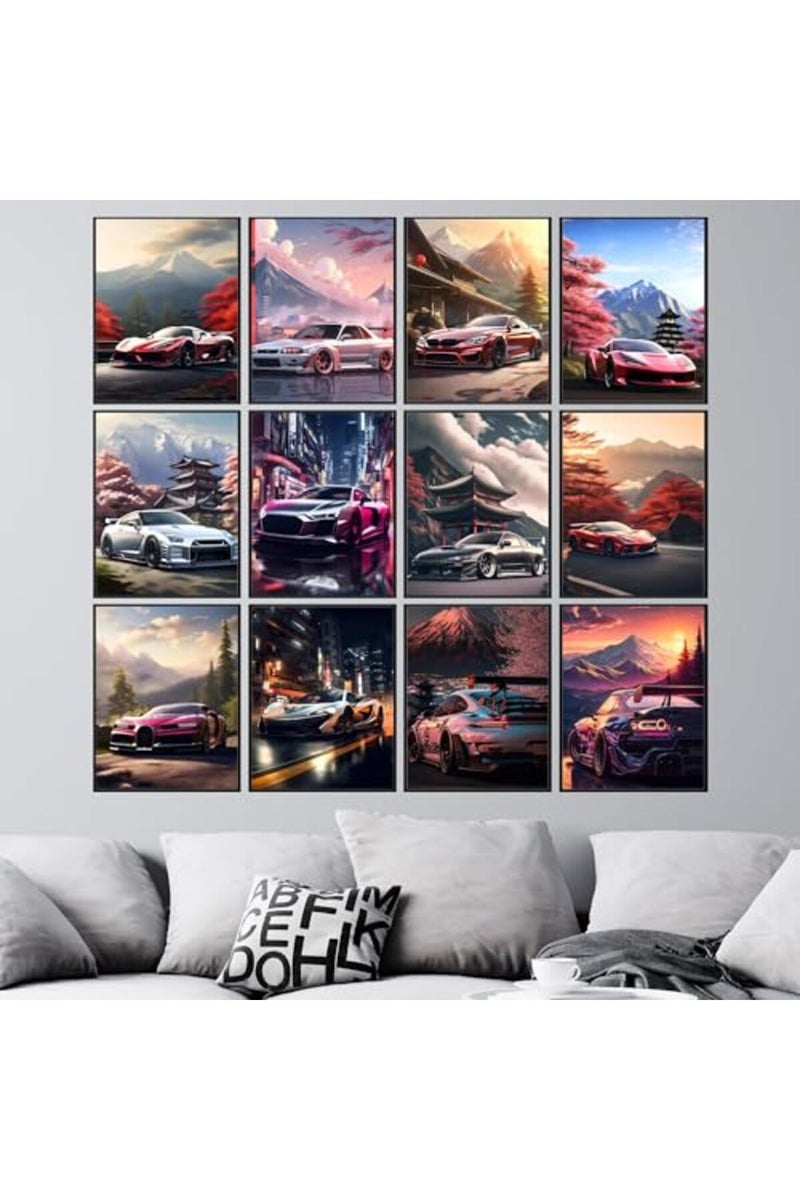 Insire ALAYRA Car Poster, Car Room Decor, Exotic Car Posters For Bedroom, Car Wall Art, Car Wall Decor For Men Boys, Car Pictures, Car Art, Sports Car Posters for Boys Room, Car Decor for Room Unframed 8x10 - Image 4