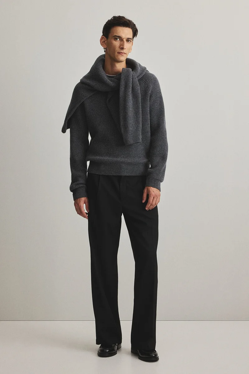 H&M Regular Fit Rib-knit wool jumper