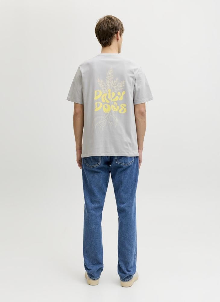 ج ج ريبل تيشيرت مطبوع بقصة عادية - Image 2