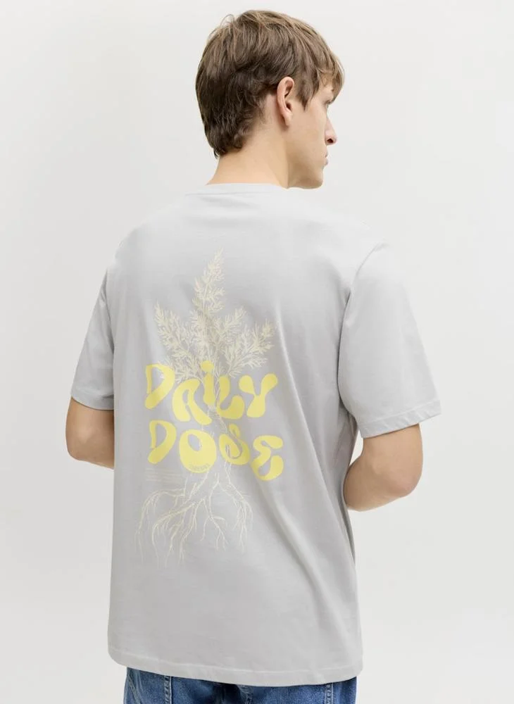 JJ Rebel  Graphic Print Regular Fit T-Shirt for Men | Best Price UAE