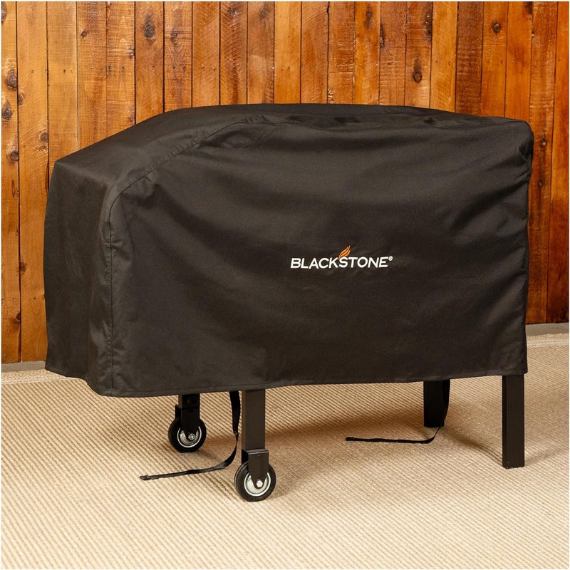 BLACKSTONE 1529 Griddle Cover for 28" Griddle with Single Shelf Without Hood, Water Resistant, Weather Resistant Heavy Duty 600D Polyester Outdoor BBQ Grilling Cover, Black - Image 2