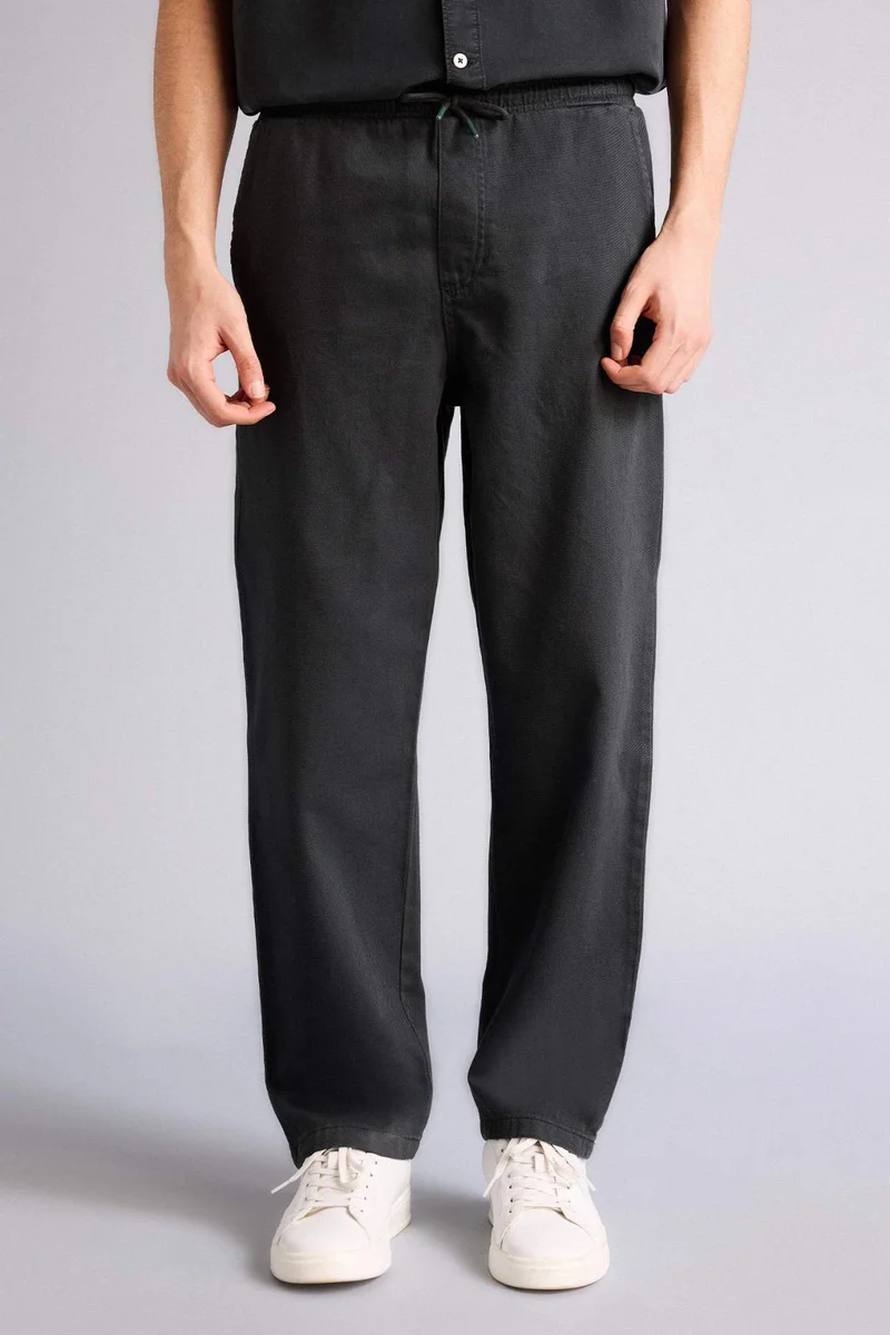 Defacto  100% Cotton Baggy Fit Trousers for Men | Best Price UAE
