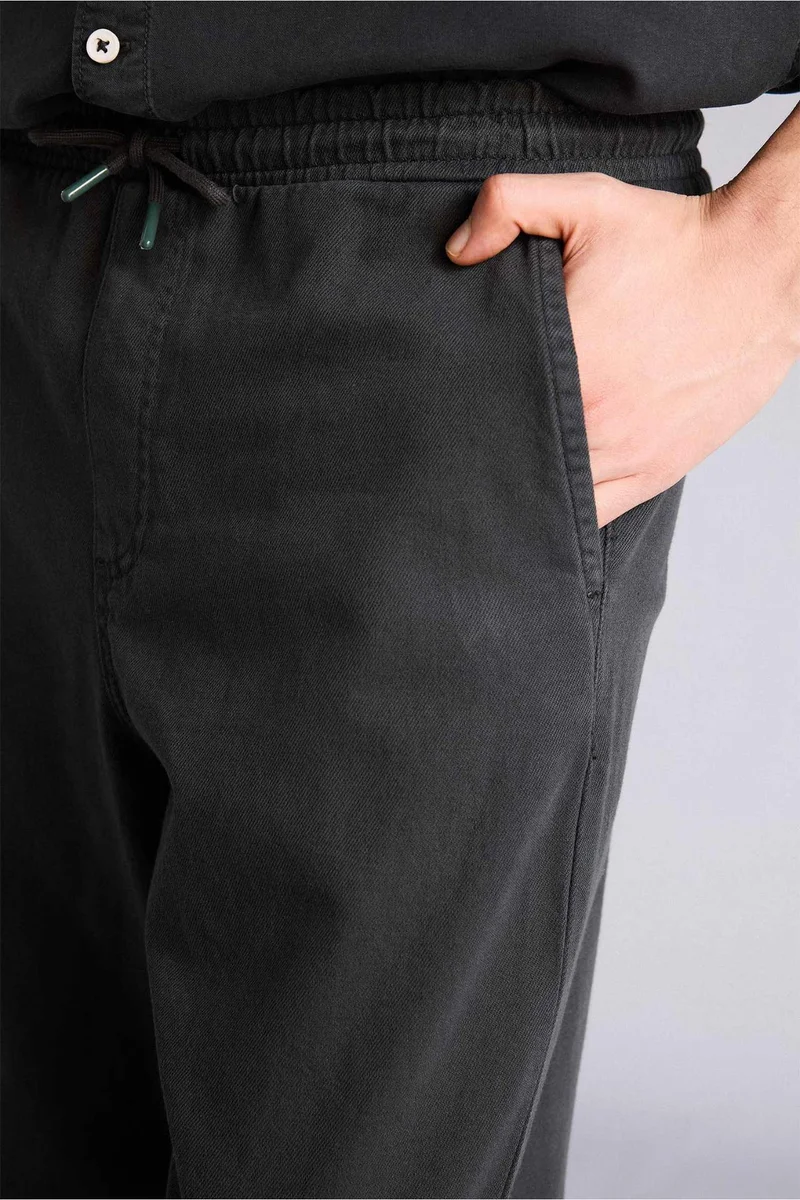 Defacto  100% Cotton Baggy Fit Trousers for Men | Best Price UAE
