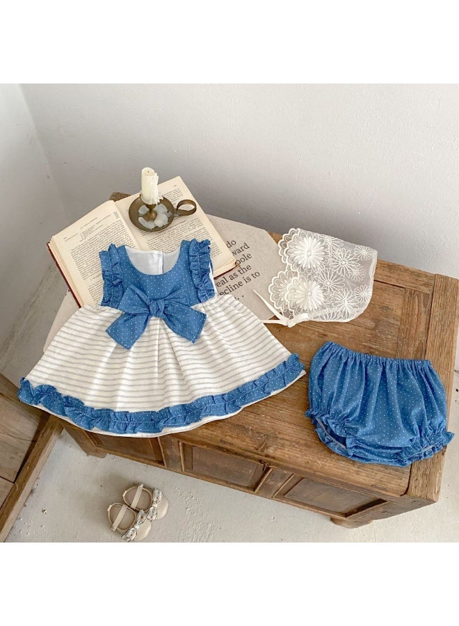 DOOKOO Summer Baby Cotton Clothing Sets Newborn Fashion Top Infant Pant - Image 3