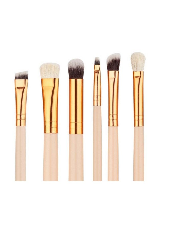 CONNECTWIDE CONNECTWIDE Makeup Brushes Set Foundation Eye Shadow Blending Brushes Soft Synthetic Hair (Pack of 7) - Pink  - Image 2