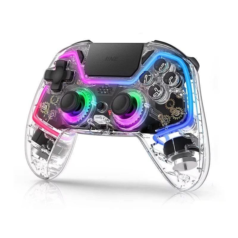 Iine L977 Wireless Controller for PS4 PC Steam Switch Pro Android iOS Tablet, Black - Image 1