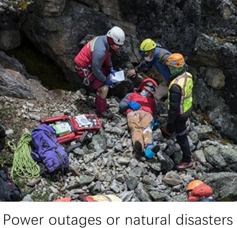 Foldable ABS Salt Water Emergency LED Light for Outdoor Camping Hiking Fishing - Image 4