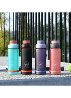 QSHOP Water Bottle, Gym Bottle 800ml Leakproof Sports Water Bottles, BPA Free Water Bottles, Portable Water Bottle for Fitness, Camping, Outdoor Sports  - Image 4