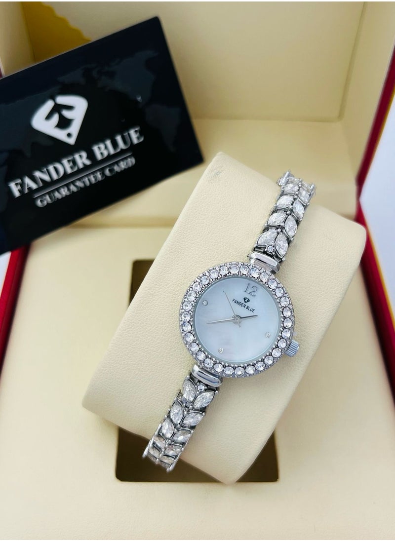 FANDER BLUE Women's watch with zircon crystal 