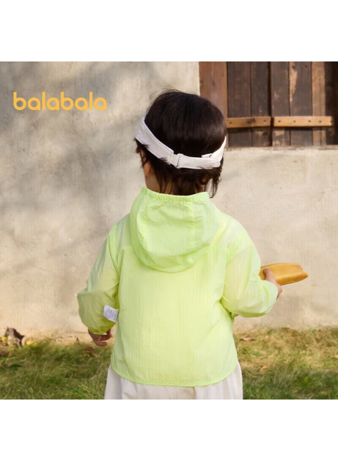 Balabala Kids Sun Protection Jacket Boys Girls Children'S Summer Clothing Baby Thin Upf50+208224105202
