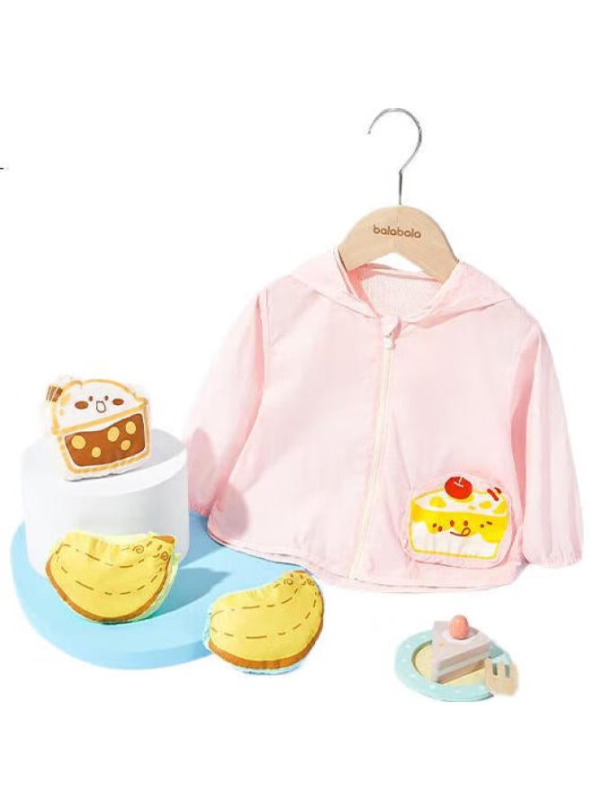 Balabala Kids Sun Protection Jacket Boys Girls Children'S Summer Clothing Baby Thin Upf50+208224105202