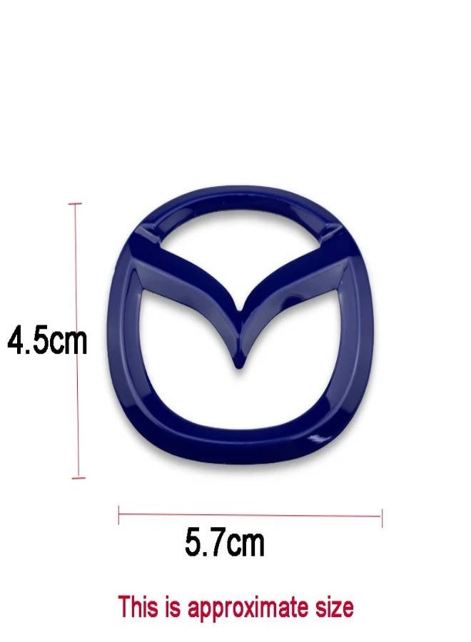 AROAQ Car Steering Wheel Sticker for Mazda 3 Axela 6 Atenza CX-5 2 Demio CX-3 CX-30 MX5 CX30 Emblem Decal - Image 3