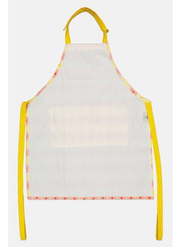 Sttelli Allover Print Adjustable Kitchen Apron, Yellow Combo  - Image 2