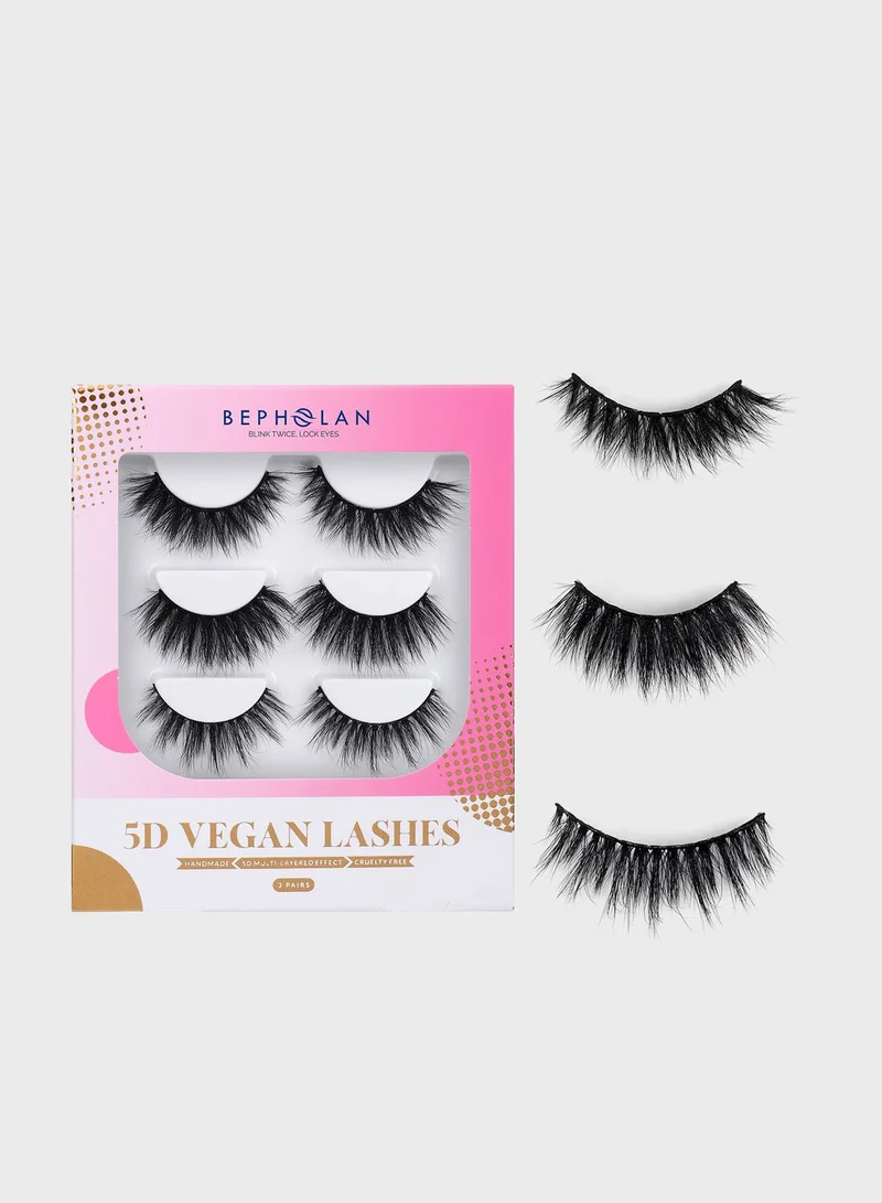BEPHOLAN BEPHOLAN Super Volume Multi-layered Faux Mink-XMZ267