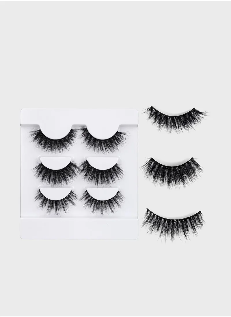 BEPHOLAN BEPHOLAN Super Volume Multi-layered Faux Mink-XMZ267