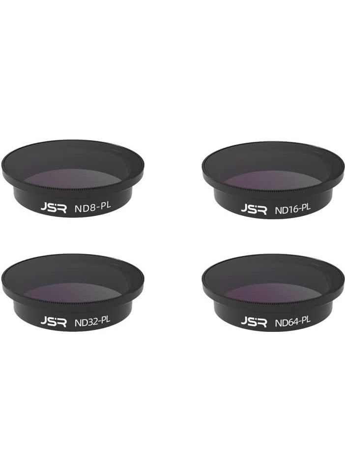 SYOSI Lens Filter for DJI Avata, for DJI Avata UV CPL ND NDPL Star Night Lens Filter Accessories (NDPL8+16+32+64), 4 Pcs - Image 2