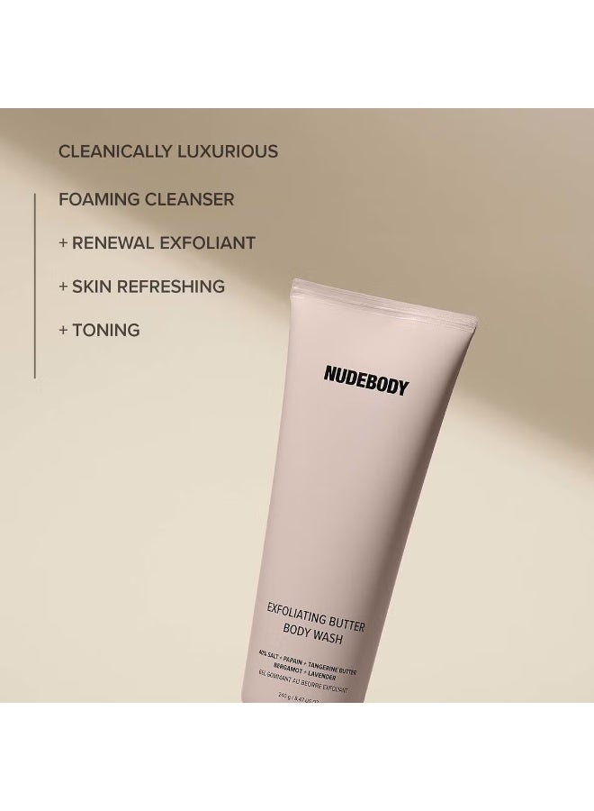 NUDESTIX NudeBody Exfoliating Butter Body Wash 240g Exclusive - Image 3