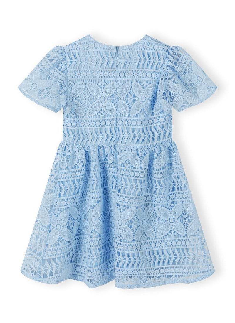 MINOTI Lace Overlay Dress - Image 2
