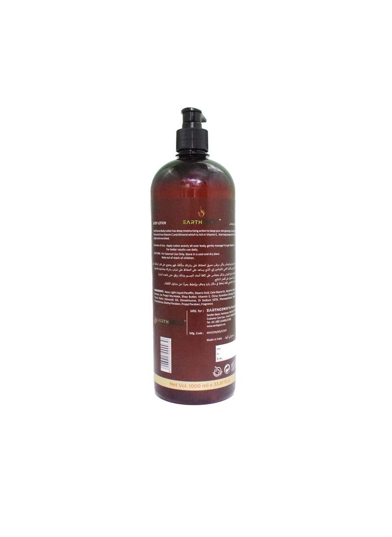 Earthgenix Earthgenix Orange Peel Almond Body Lotion 1000ml  - Image 2