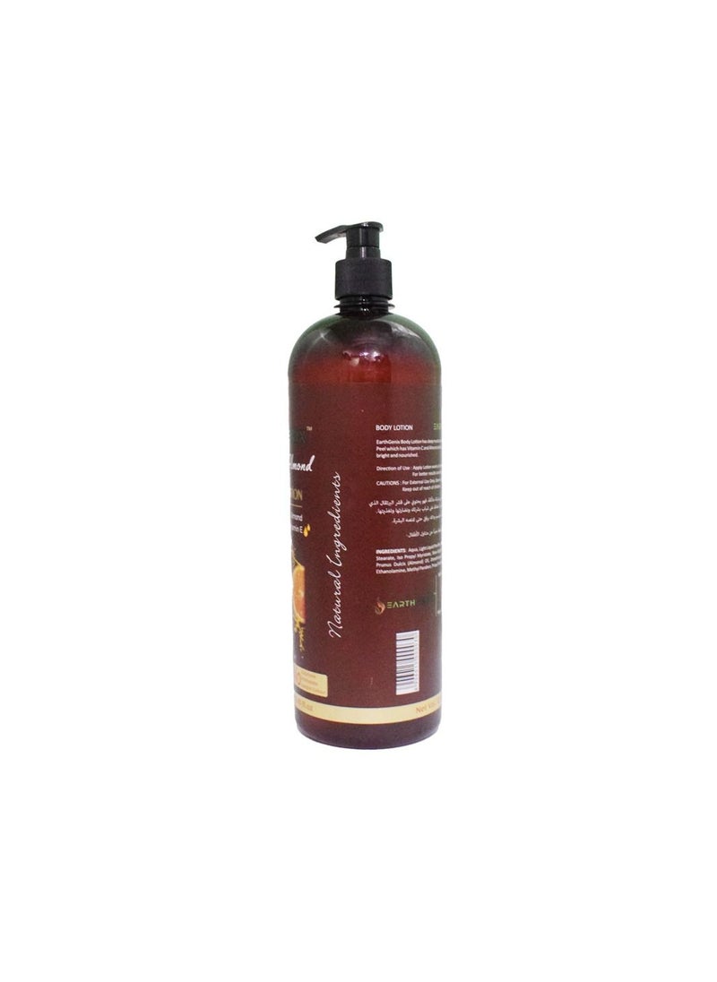 Earthgenix Earthgenix Orange Peel Almond Body Lotion 1000ml  - Image 3