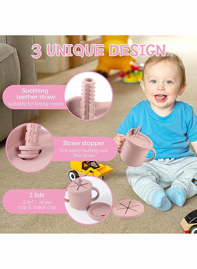 2 in 1 Toddler Drinking Cup and Snack Holder - Image 5