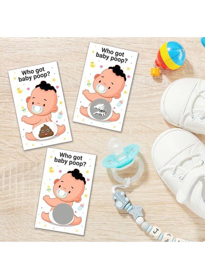 Zuoziosx Baby Shower Games 38 Raffle Cards, Decorations, Dirty Diaper Scratch Off Game, Baby Shower Activity and Idea, Fun and Easy to Play - Image 3