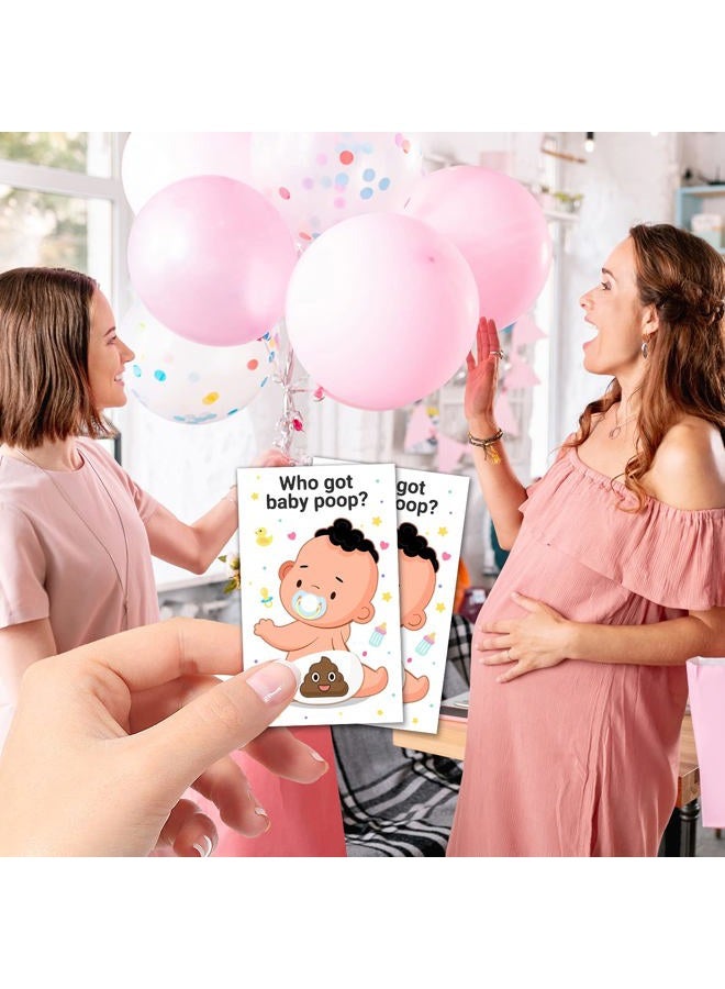 Zuoziosx Baby Shower Games 38 Raffle Cards, Decorations, Dirty Diaper Scratch Off Game, Baby Shower Activity and Idea, Fun and Easy to Play - Image 5