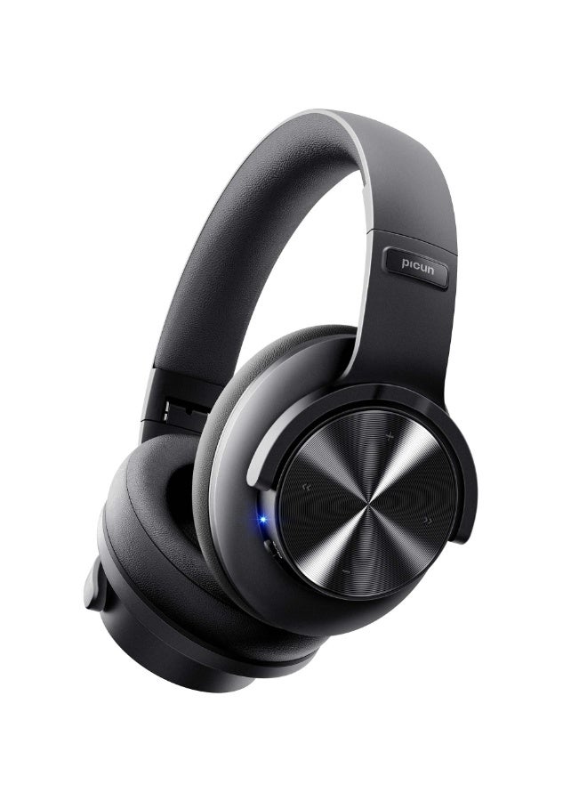 Picun B8 Wireless Bluetooth Headphones, with 3 EQ Modes, Low Latency, Hands-Free Calls, Over Ear Headphones for Travel Home Office Cellphone PC - Image 1