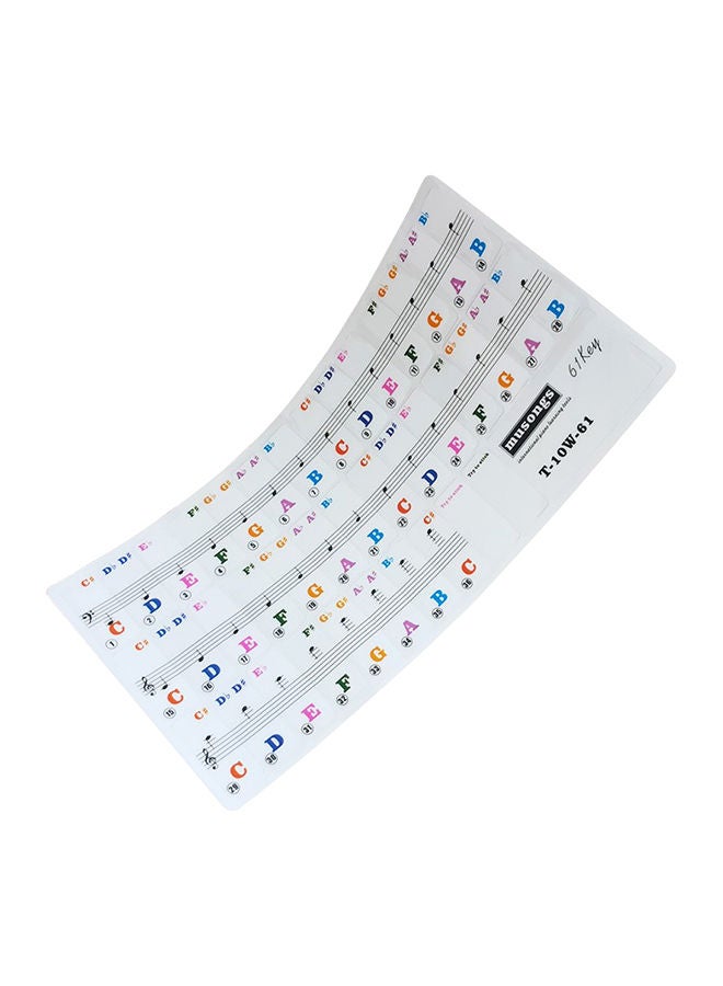 NIBEMINENT Removable Piano Keyboard Stickers I3530 - Image 3