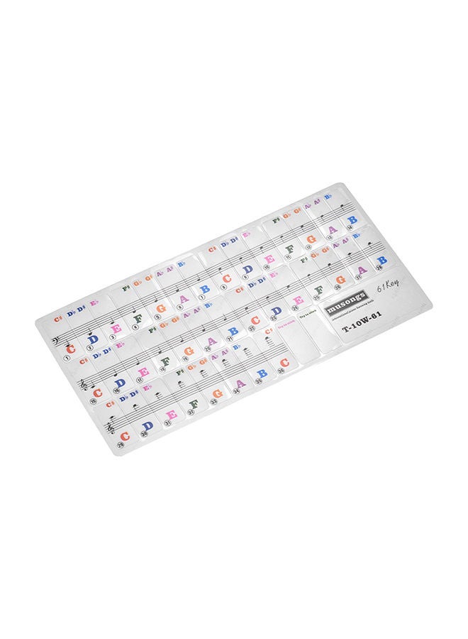 NIBEMINENT Removable Piano Keyboard Stickers I3530 - Image 4