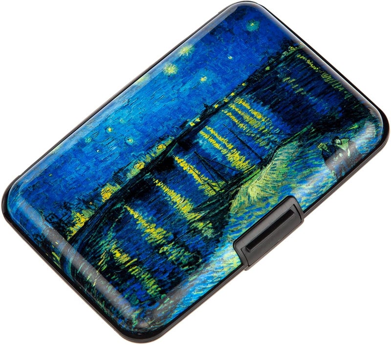 Kaabao Credit Card Holder Small RFID Blocking Wallet Business Metal Slim Mini Aluminum Hard Case for Women Men - Image 1