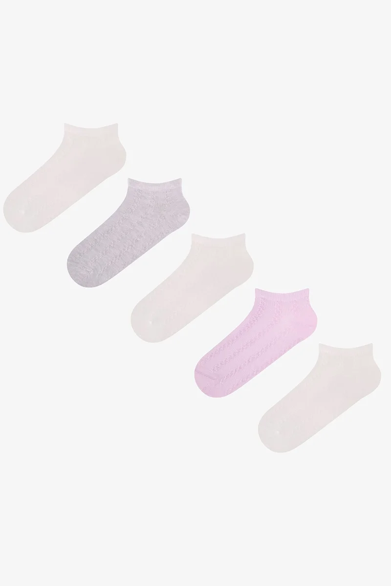 Penti PENTI Soft Clouded Jacquard Pair Ankle Socks
