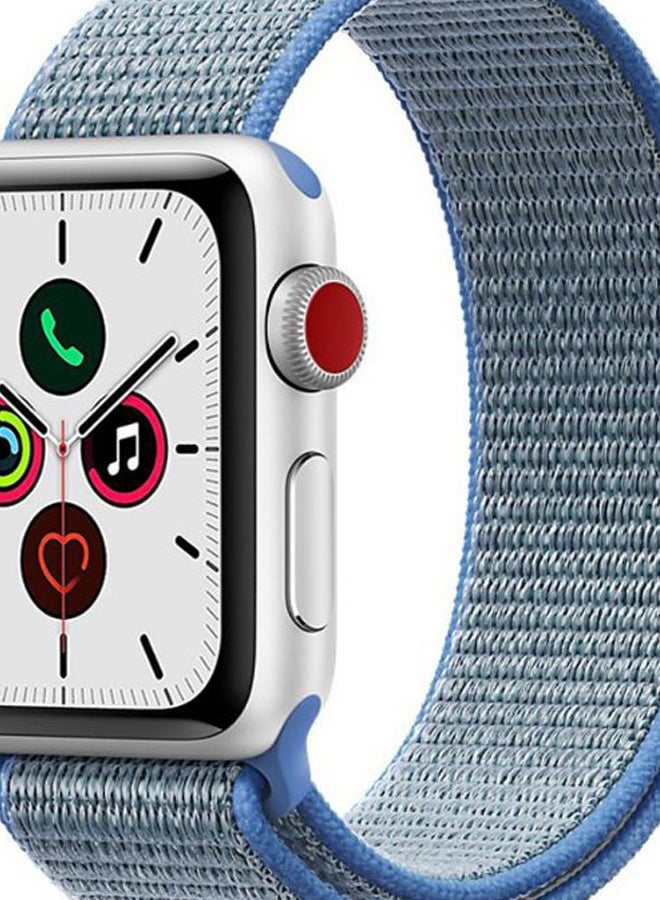 اليشمك سوار بديل متين لساعة أبل سيريس 5/4/3/2/1 البحيرة الزرقاء - Image 2