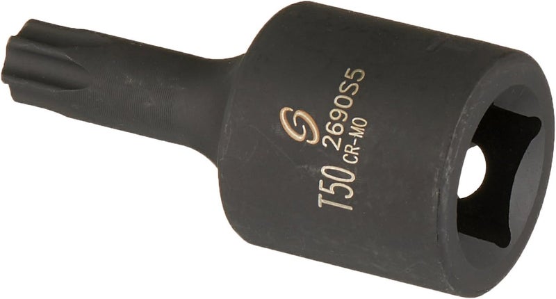 Sunex Tools 2690s5 1/2-Inch Drive T50 Internal Star Impact Socket - Image 1